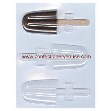Traditional Rounded Ice Pop Candy Mold