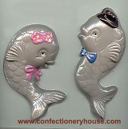 Silly Fish Candy Molds