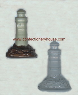 3-D Lighthouse Candy Molds