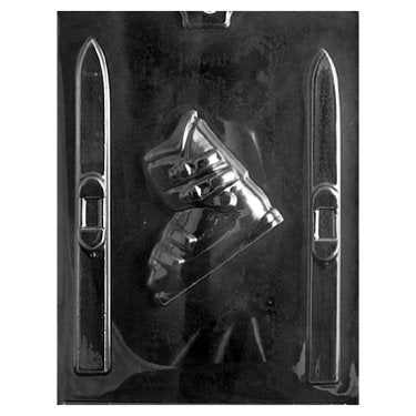 Skis And Boot Candy Mold