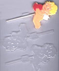 Cupid With Heart Pop Candy Molds