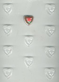 Hearts With Rose Candy Molds