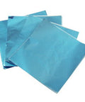 3 X 3 in. Blue Foil Candy Wrappers