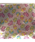 3 X 3 in. Easter Print Foil Candy Wrappers