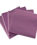 3 X 3 in. Lavender Foil Candy Wrappers