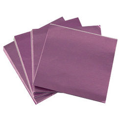 3 X 3 in. Lavender Foil Candy Wrappers
