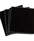 3 X 3 Black Foil Candy Wrappers
