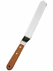 13 in. Angled Spatula Rosewood Handle