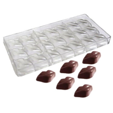 Lips European Chocolate Mold - Confectionery House