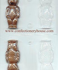 3-D Teddy Bear Candy Molds