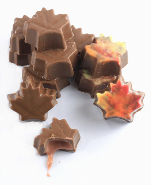 Maple Leaf Pieces Candy Mold