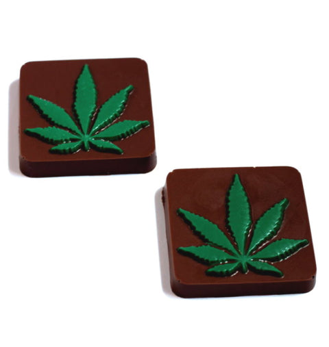 Marijuana Leaf Chocolate Bar Mold