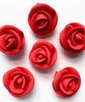 Medium Red Royal Icing Roses