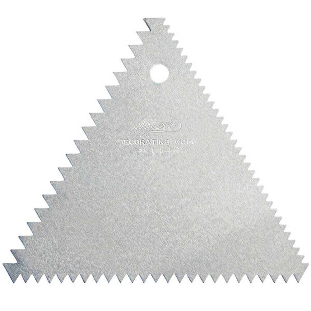 Metal Triangle Decorating Comb - Confectionery House
