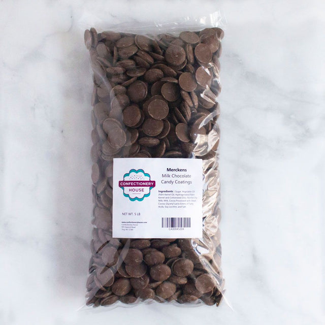 Merckens Melting Chocolate Milk Chocolate Coatings Confectionery House