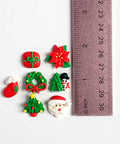 Mini Edible Christmas Assortment Icing Decorations