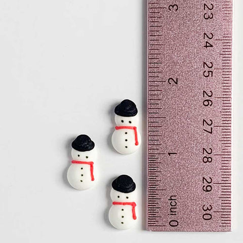 Mini Snowman Royal Icing Decorations