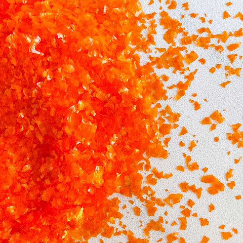 Orange Edible Glitter | Edible Cake Glitter