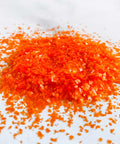 Orange Edible Glitter Pic