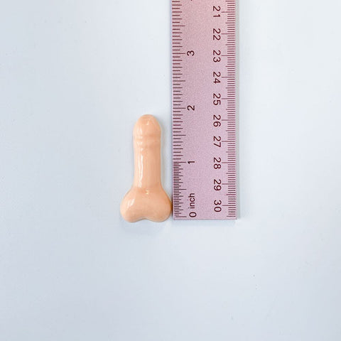 Penis Chocolate Mold, Cupcake topper, Edible Hard Candy Plastic