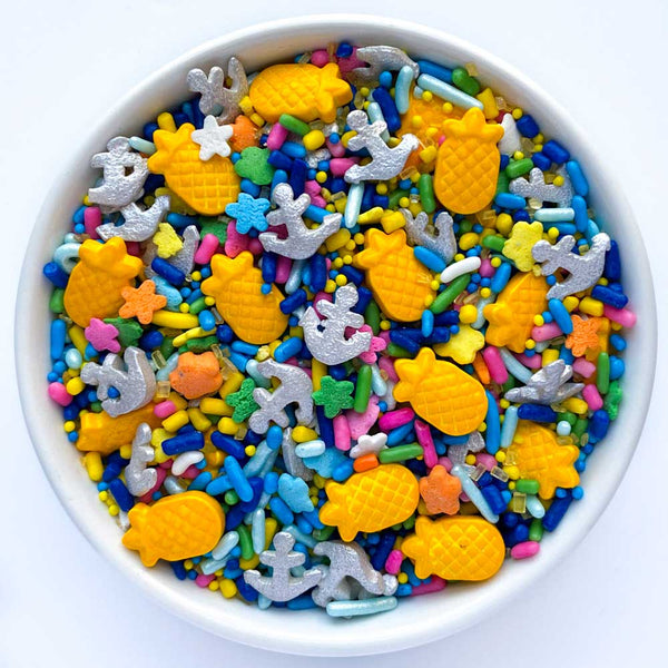 Pineapple Under The Sea Sprinkle Mix
