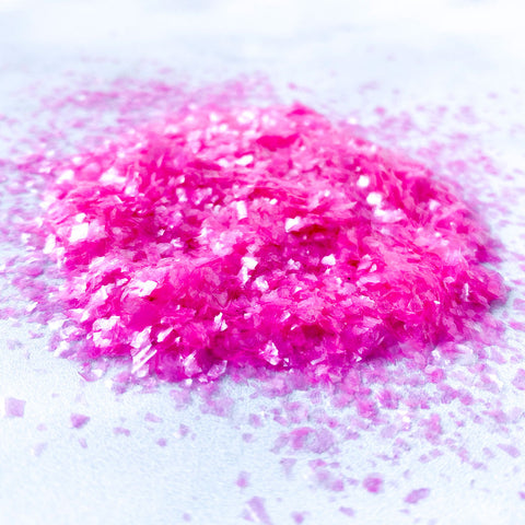 Pink Edible Glitter | Cake Glitter Flakes