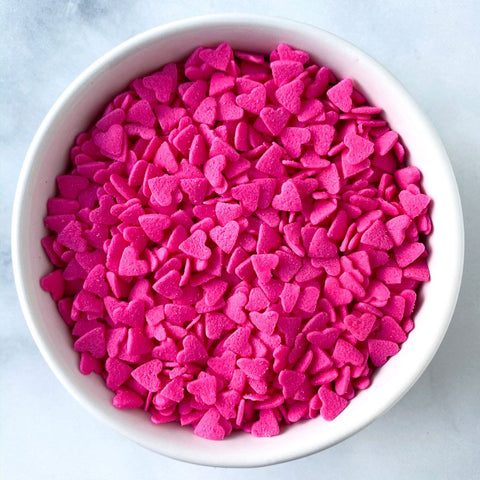 Pink Heart Sprinkles | Heart Shaped Sprinkles | Valentine's Day Sprinkles Image