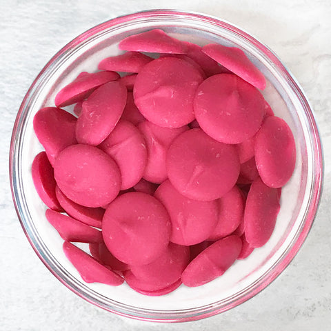 Merckens Pink Chocolate Melts - 12oz