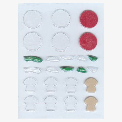 Pizza Toppings Candy Molds
