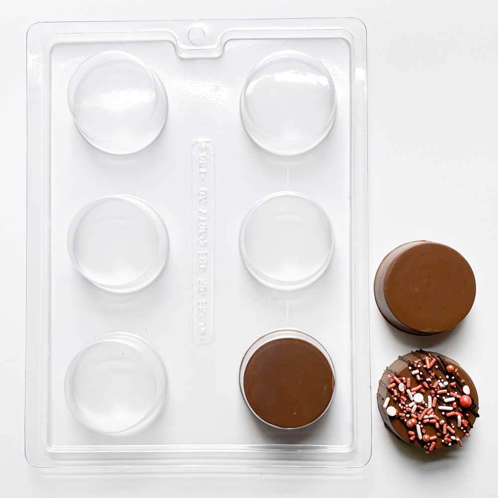 XILONG 3Pcs Silicone Mold for Oreo Cookie Chocolate, 12-Cavity
