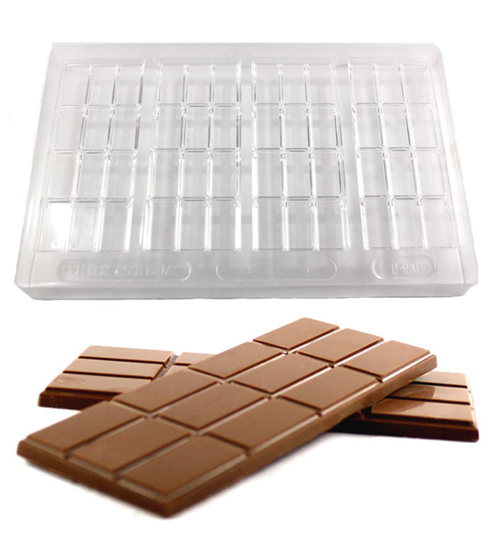 Polycarbonate Chocolate Molds, Chocolate Bar Molds