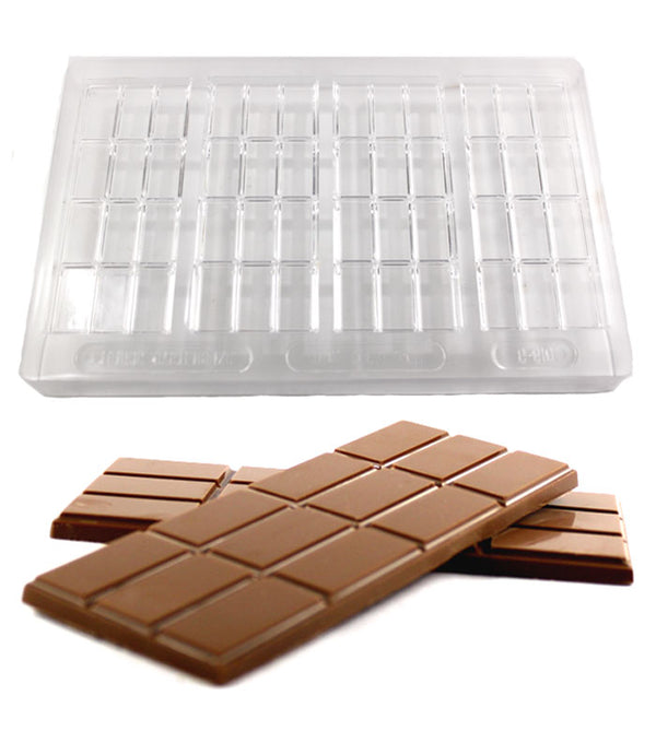 12 Section Professional Chocolate Bar Mold Commercial Grade