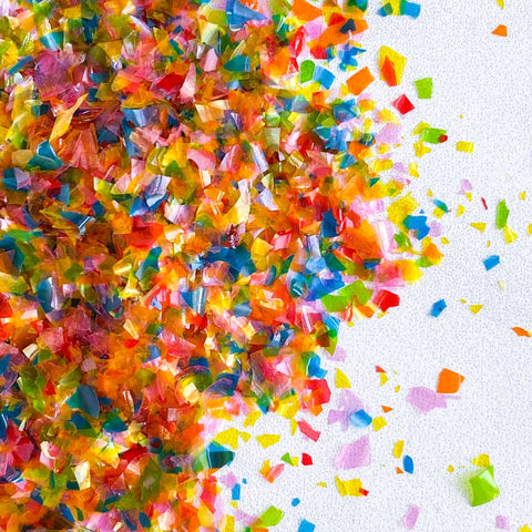 Edible Glitter 1oz – Rainbow – Cake Connection