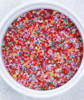 Rainbow Mix Coarse Sugar Crystals | Cookie Sprinkles | Sugar Sprinkles