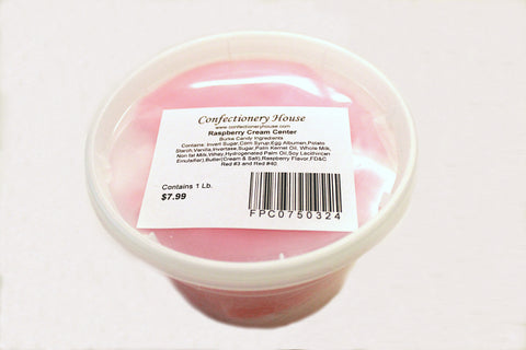 Raspberry Cream Candy Center  1 lb.
