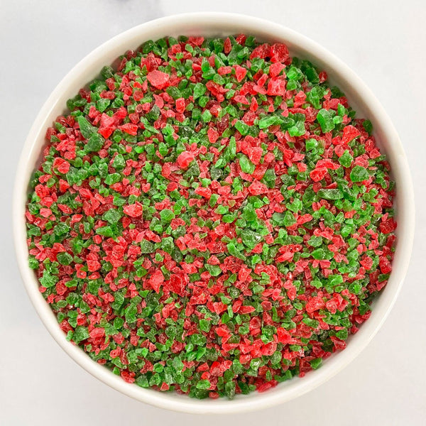 Red and Green Peppermint Crunch