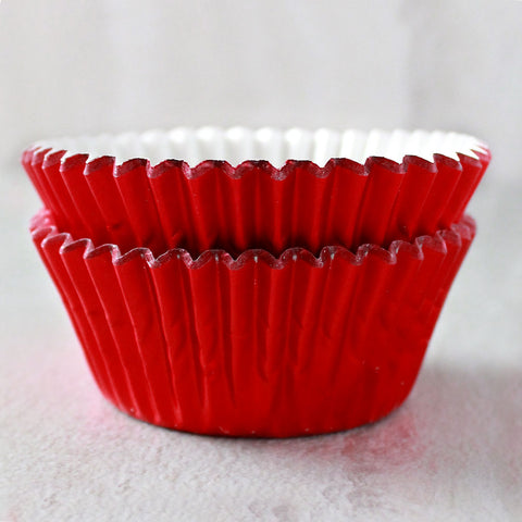 Red Foil Cupcake Cup
