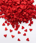 Red heart sprinkles image
