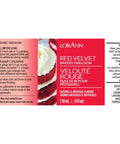 Red Velvet Bakery Emulsion Label