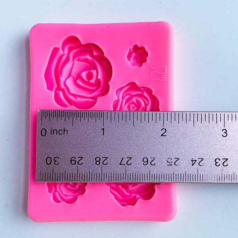 Rose Assortment Silicone Mold