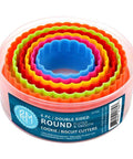 Round Plastic Cookie Cutter Set