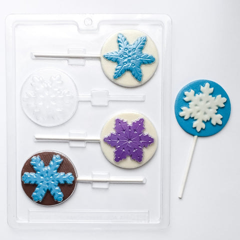 Snowflake Chocolate Mold, Snowflake Candy Mold, Snowflake Molds