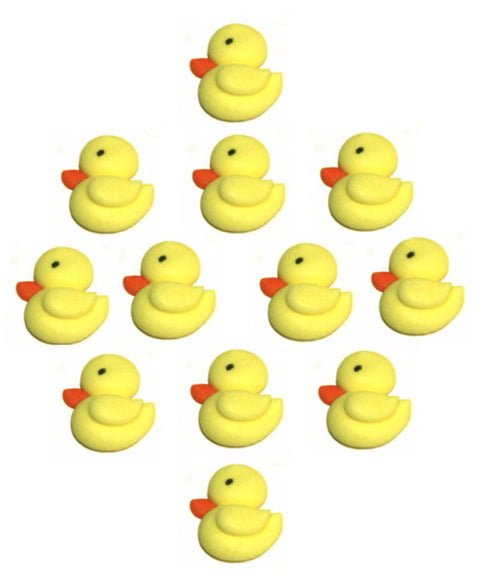 small chick or duck icing decoration