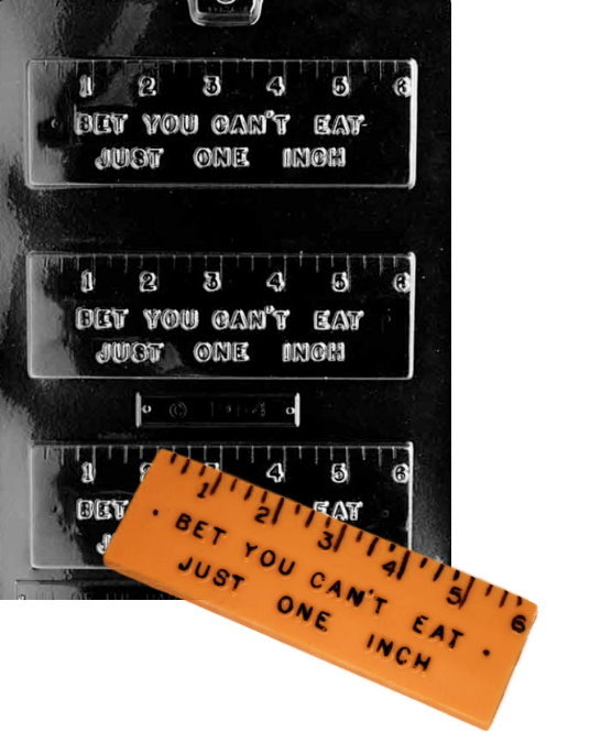 Ruler Candy Molds - Confectionery House