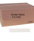 Bulk 6 inch sucker sticks