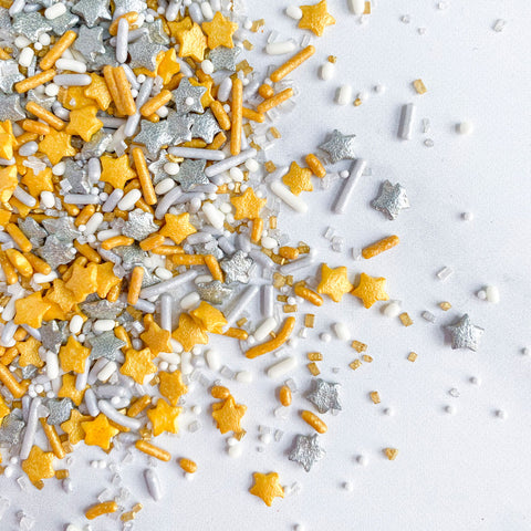 Silver and Gold Sprinkle Mix Photo