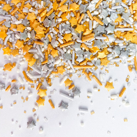 Silver and Gold Sprinkle Mix Pic