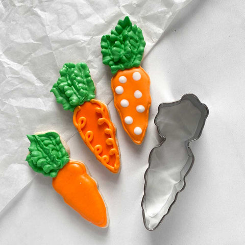 Small Carrot Cookie Cutter | Easter Carrot Cookie Cutter | Carrot Fondant Cutter