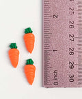 Small Carrot Royal Icing Decorations