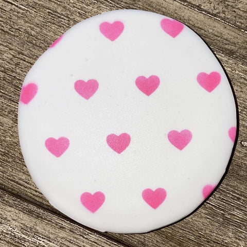 Small Heart Stencil Cookie